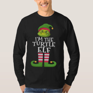 Turtle Elf Dierenvriend Family Matching Christma T-shirt