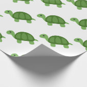 Turtle Emoji Cadeaupapier (Hoek)