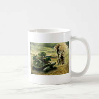 TURTLE EN ELEPHANT KOFFIEMOK