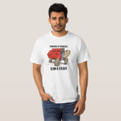 Turtle Engine, traag en stilstaand T-shirt (Voorkant volledig)