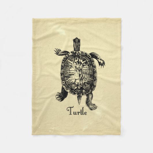  TURTLE FLEECE DEKEN (Voorkant)