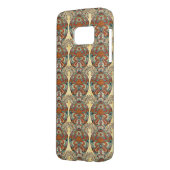 Turtle Floral Pattern Case-Mate Samsung Galaxy Hoesje (Achterkant Links)