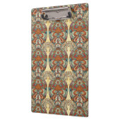 Turtle Floral Pattern Klembord (Links)