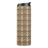 Turtle Floral Pattern Thermosbeker (Gedraaid links)