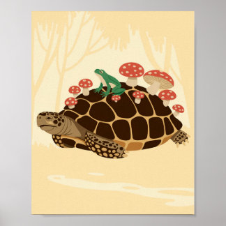 turtle forest-reis poster