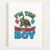 Turtle garçon d'anniversaire conception de chemise (Devant)