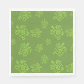 Turtle Green Graphic Servetten (Voorkant)