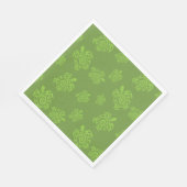 Turtle Green Graphic Servetten (Hoek)