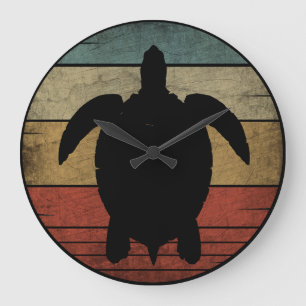 TURTLE GROTE KLOK