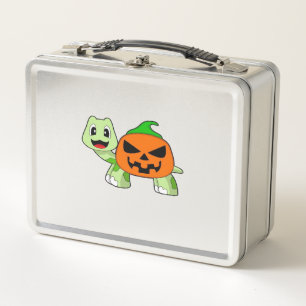 Turtle Halloween Pompoen Klassiek T-Shirt