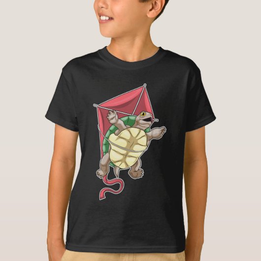 Turtle Hang zweefvlieger T-shirt (Voorkant)