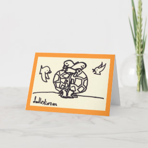 Turtle Hug - wenskaart Kaart