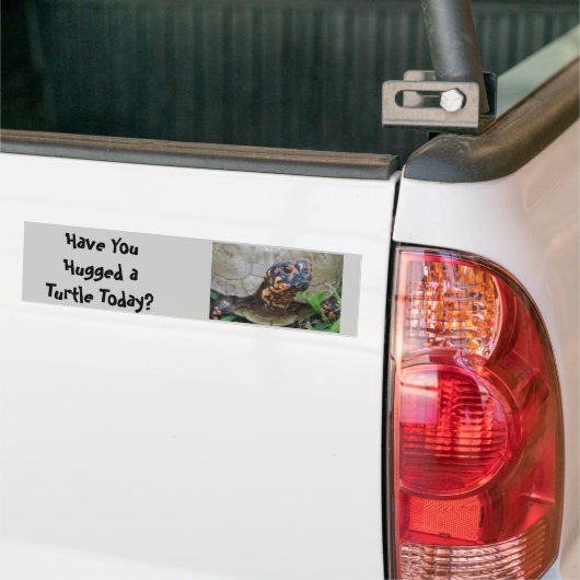 Turtle Hugger Bumpersticker (Op Truck)