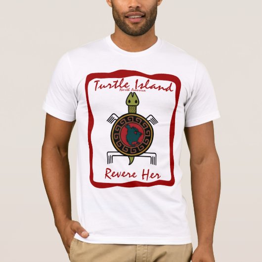 Turtle Island T-shirt (Voorkant)