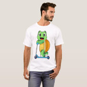 Turtle Kick Scooter T-shirt (Voorkant volledig)