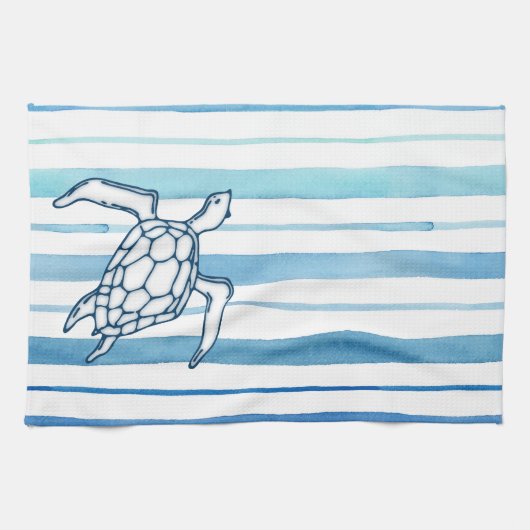 Turtle Kitchen Towel Theedoek (Horizontaal)