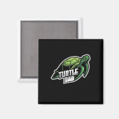 Turtle Liefhebber | Turtle Vader Magneet (Voorkant / Achterkant)