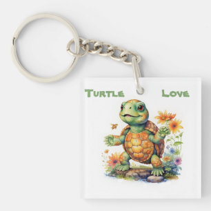 Turtle Love Sleutelhanger