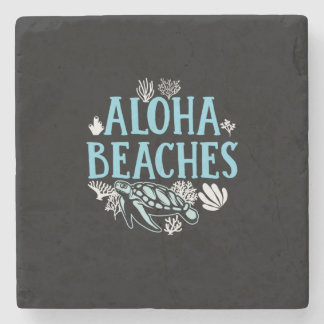 Turtle Lover | Aloha-stranden Stenen Onderzetter