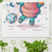 Turtle Lover Herfst Cute Zee Turtle Theedoek (Gevouwen)