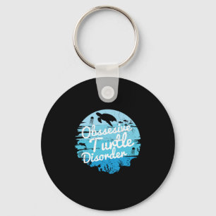 Turtle Lover   Obsessieve schildklierstoornis Sleutelhanger