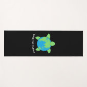 Turtle Lover | Save The Turtle Planet Yogamat (Voorkant (horizontaal))