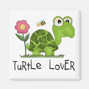 Turtle Lover Tshirts en cadeaus Magneet