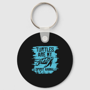 Turtle Lover Turtles Are My Spirit Animals Sleutelhanger