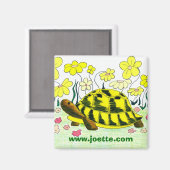 Turtle Magnet Magneet (Voorkant / Achterkant)