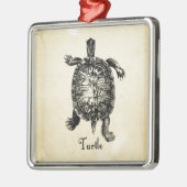 TURTLE METALEN ORNAMENT (Links)