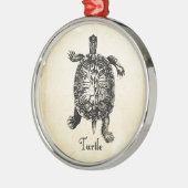  TURTLE METALEN ORNAMENT (Links)