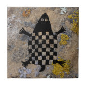 Turtle mimbres Pottery Design Tegeltje (Voorkant)