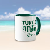 Turtle Moeder Milieu Strand Thema Mok