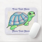 Turtle Mousepad Muismat (Met muis)