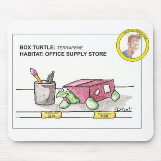 Turtle Mousepad Muismat (Voorkant)