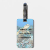 Turtle Pair Bagagelabel (Achterkant verticaal)