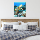 Turtle Pair Canvas Afdruk (Insitu (Slaapkamer))