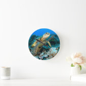 Turtle Pair Ronde Klok (Huis)