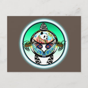 Turtle Panda Briefkaart