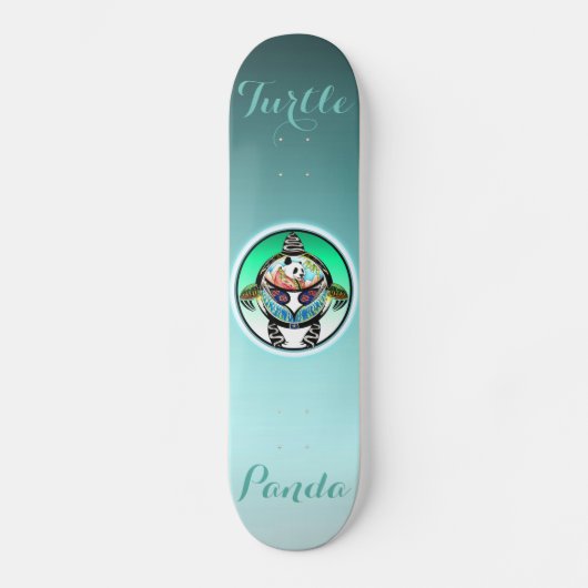 Turtle Panda Skateboard (Voorkant)