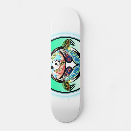 Turtle Panda Skateboard (Voorkant)
