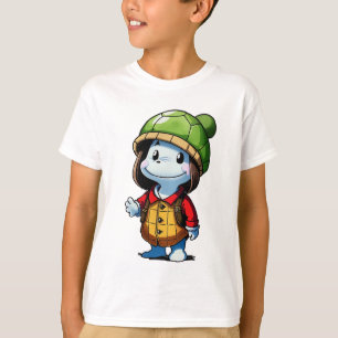 Turtle pet liefhebber AI Art T-shirt