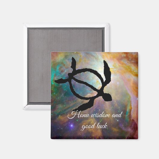 Turtle petroglyph magnet magneet (Voorkant / Achterkant)