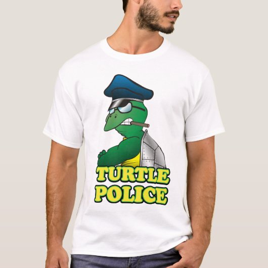 Turtle Police T-shirt (Voorkant)