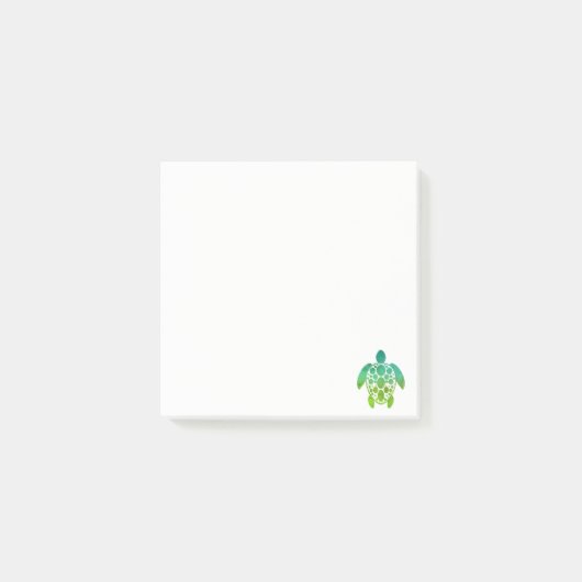 Turtle Post-it - Green Post-it® Notes (Voorkant)