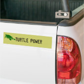 Turtle Power Bumpersticker (Op Truck)