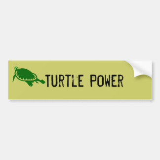 Turtle Power Bumpersticker