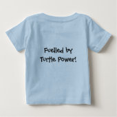 "Turtle Power" Cute Turtle Photo T-Shirts (Achterkant)