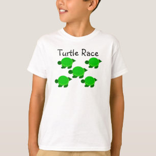 Turtle Race Groene Schildpad T-shirt