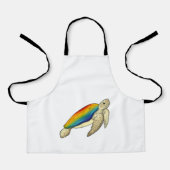 Turtle Rainbow Schort (Voorkant)